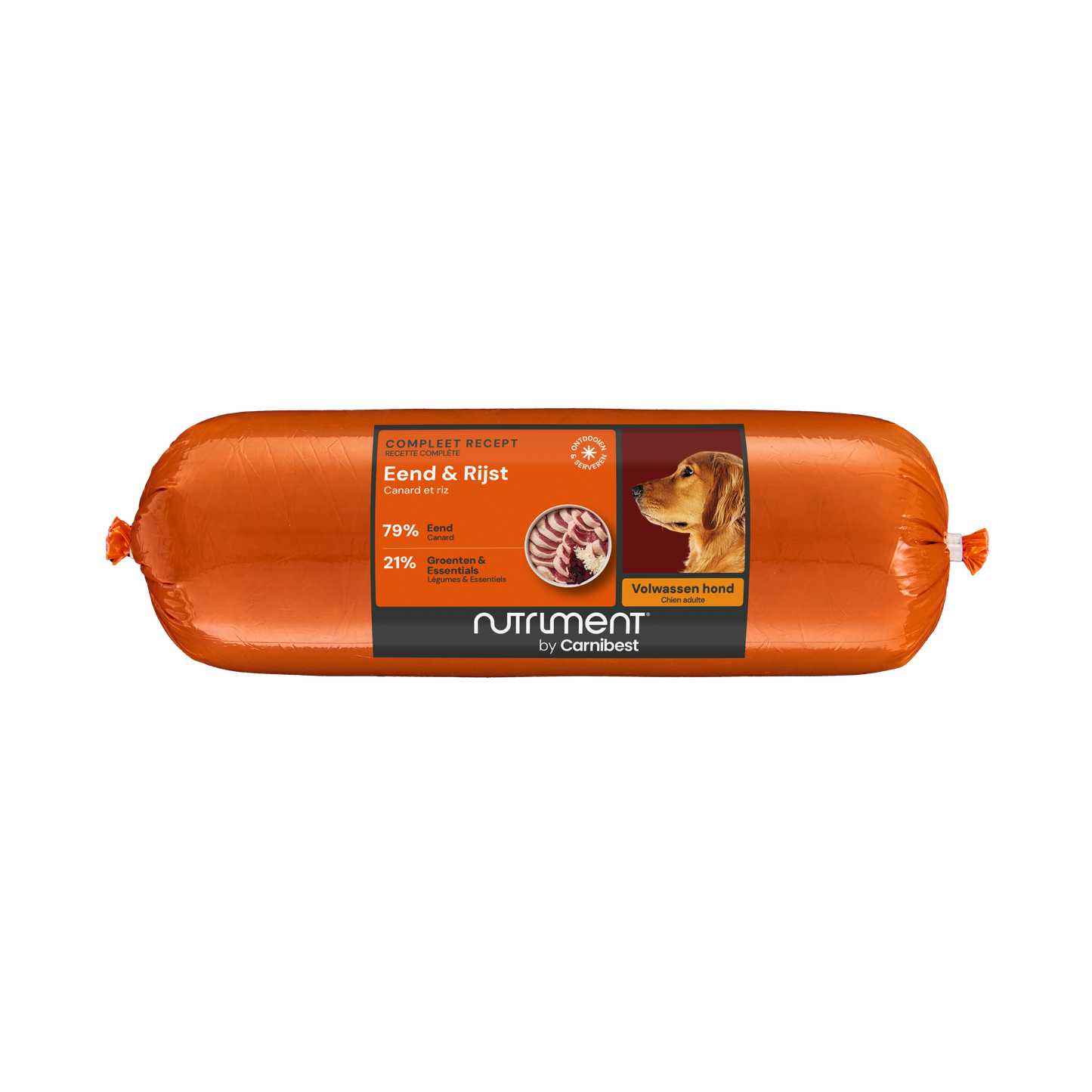 Carnibest Eend & Rijst (500 gram)
