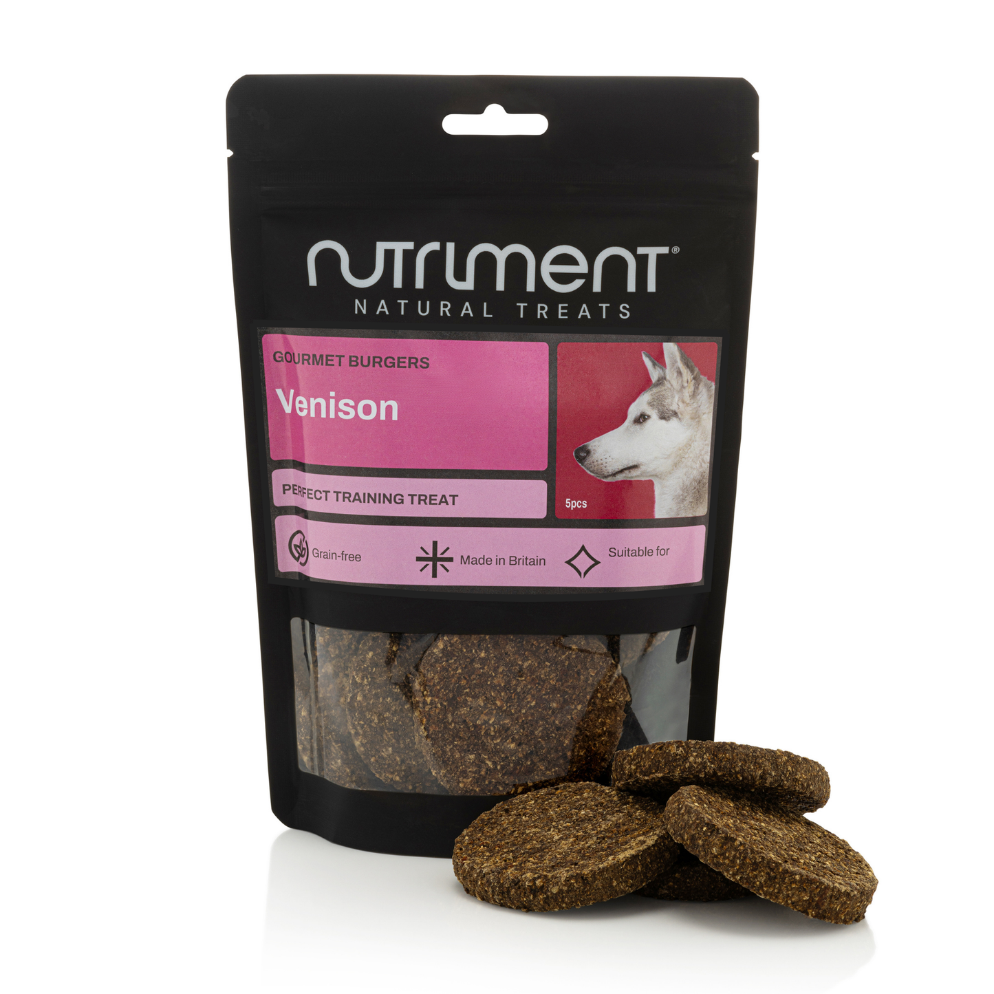 Nutriment Burgers Venison Small Pack