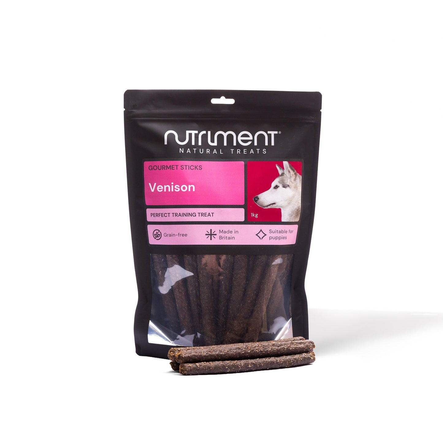 Nutriment Meaty Sticks Venison 1KG