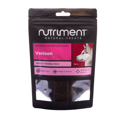 Nutriment Superfood Bars Venison Small Pack