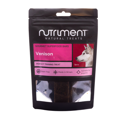 Nutriment Superfood Bars Venison Small Pack