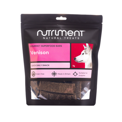 Nutriment Superfood Bars Venison 1KG
