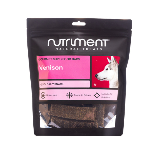 Nutriment Superfood Bars Venison 1KG