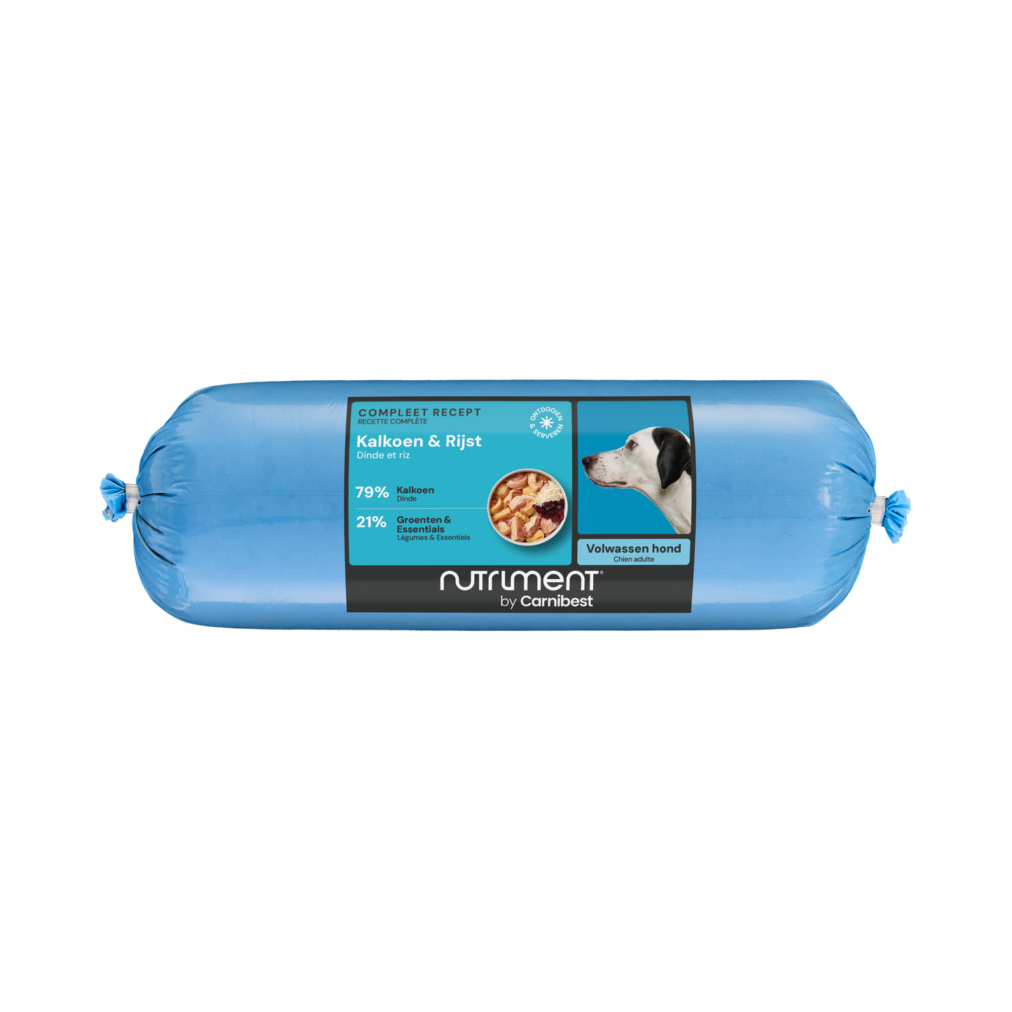 Carnibest Kalkoen & Rijst (500 gram)