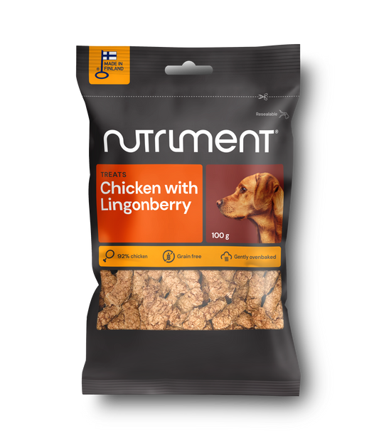 Nutriment Treat Chicken & Lingonberry
