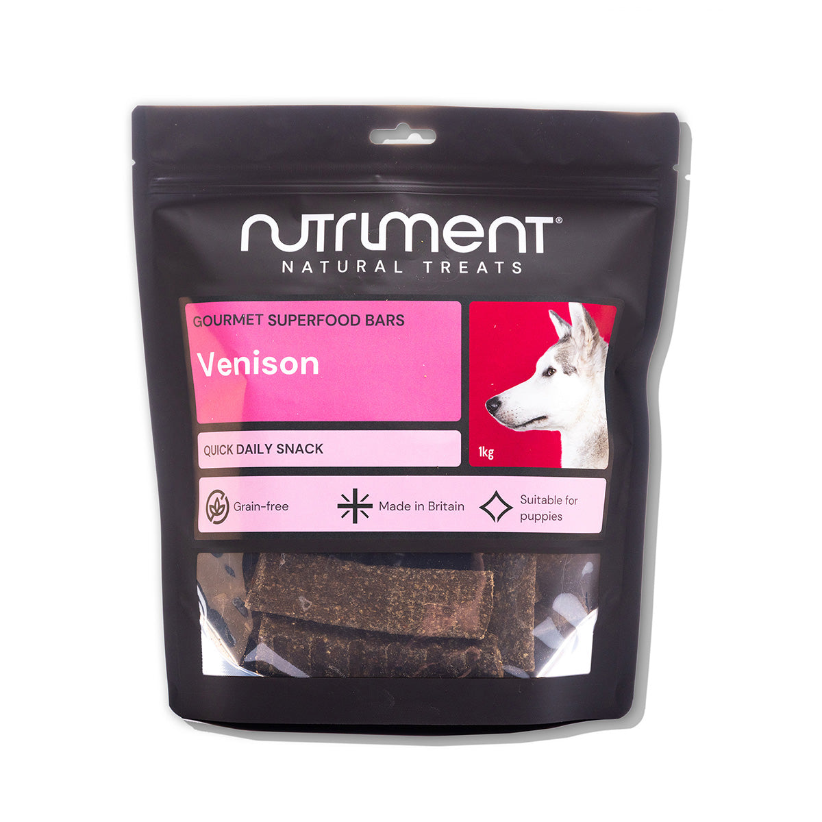Nutriment Superfood Bars Venison 1KG