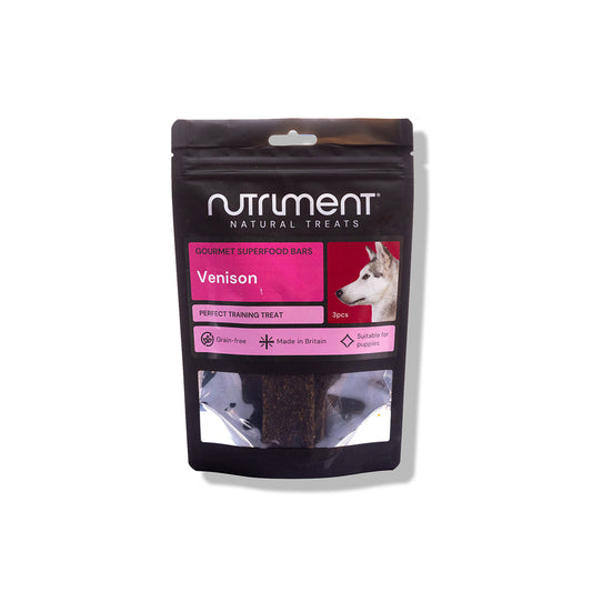 Nutriment Superfood Bars Venison Small Pack