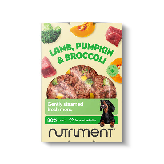Vers menu lam, pompoen & broccoli – 400 g