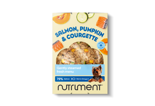 Vers menu zalm, pompoen & courgette – 400 g