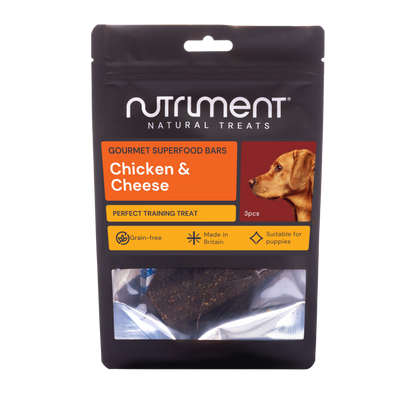 Nutriment Superfood Bars Chicken & Cheese Small Pack