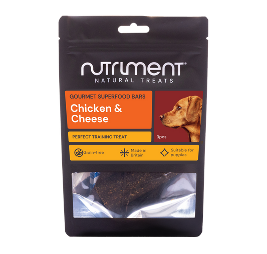 Nutriment Superfood Bars Chicken & Cheese Small Pack