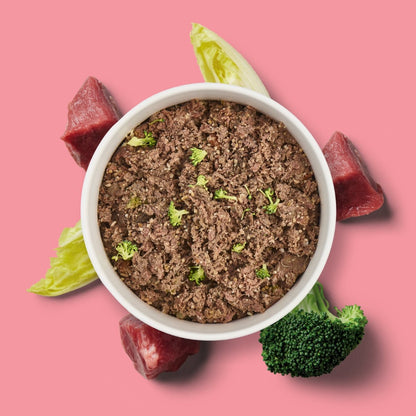 Vers menu rundvlees, witlof & broccoli – 400 g