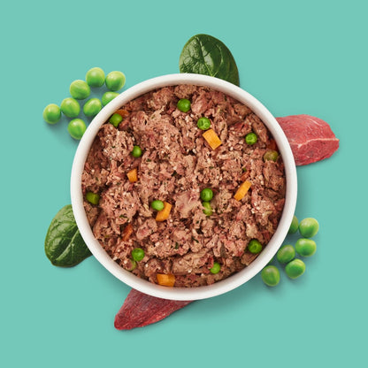 Vers menu paard, spinazie & erwten – 400 g