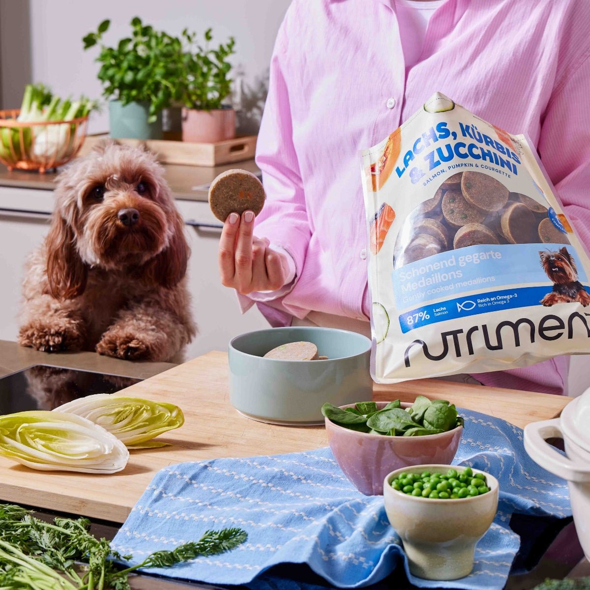 Vers menu medaillons van rundvlees, witlof & broccoli – 800 g