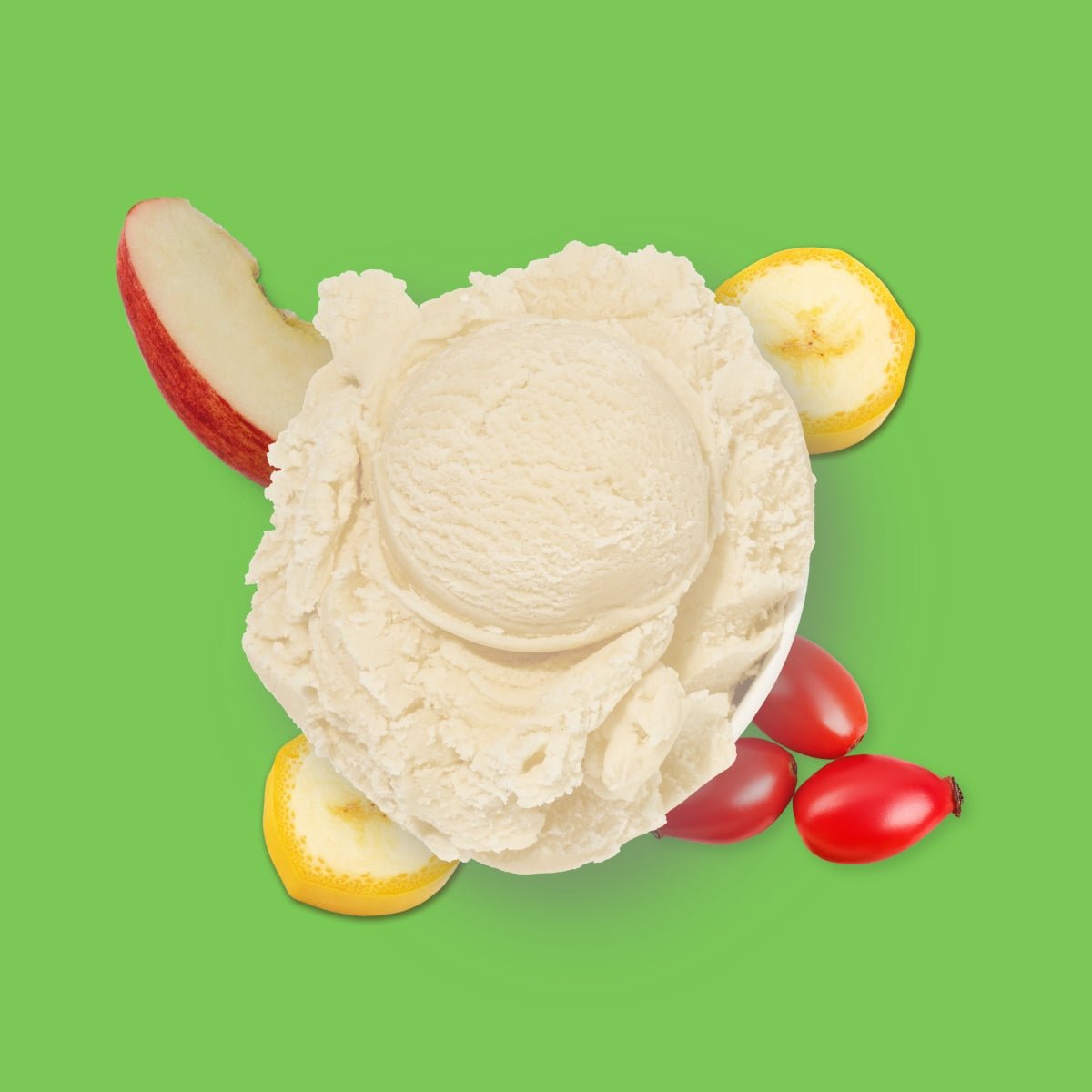 Hondenijs® Appel, banaan & rozenbottel