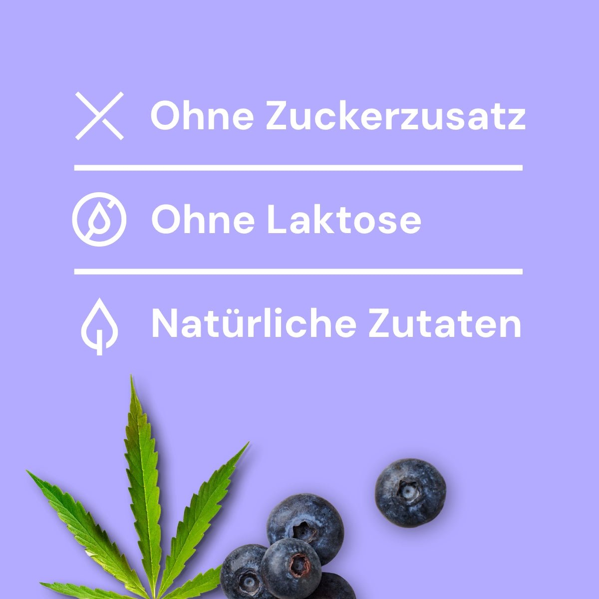 Hondenijs® Hennep & Bosbes